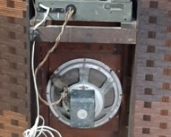 U.S.A 빈티지 CROSLEY(크로슬리)진공관 시계 라디오(블루투스)