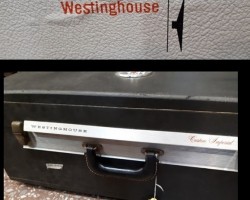U.S.A-Westing House 가방형 진공관 전축