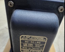 TODD SYSTEMS Down Auto Transformer  완료