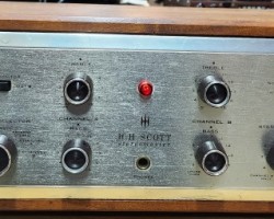 HH Scott 222C 7189 인티앰프
