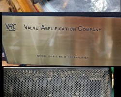 VAC CPA-1 MK2 프리 &파워앰프